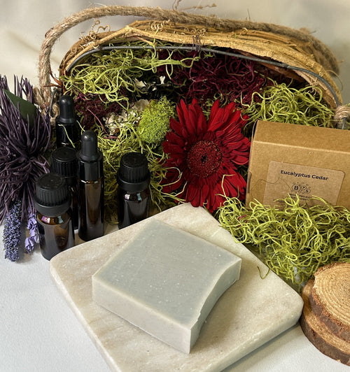 Eucalyptus Cedar artisan soap bar by Bridge Project Soapworks